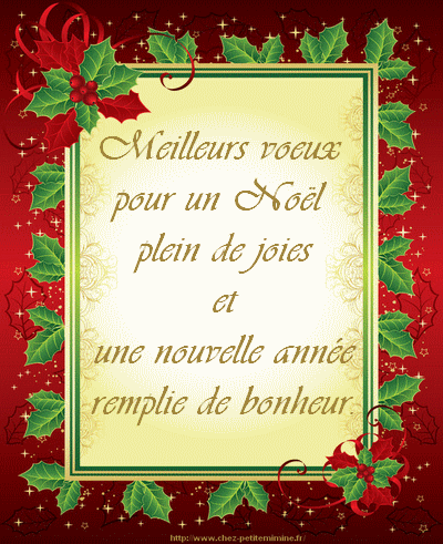 modele carte de voeux joyeux noel